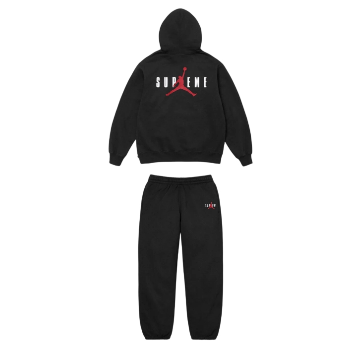 Supreme Versatile Hoodie Set Black OKLU20261964