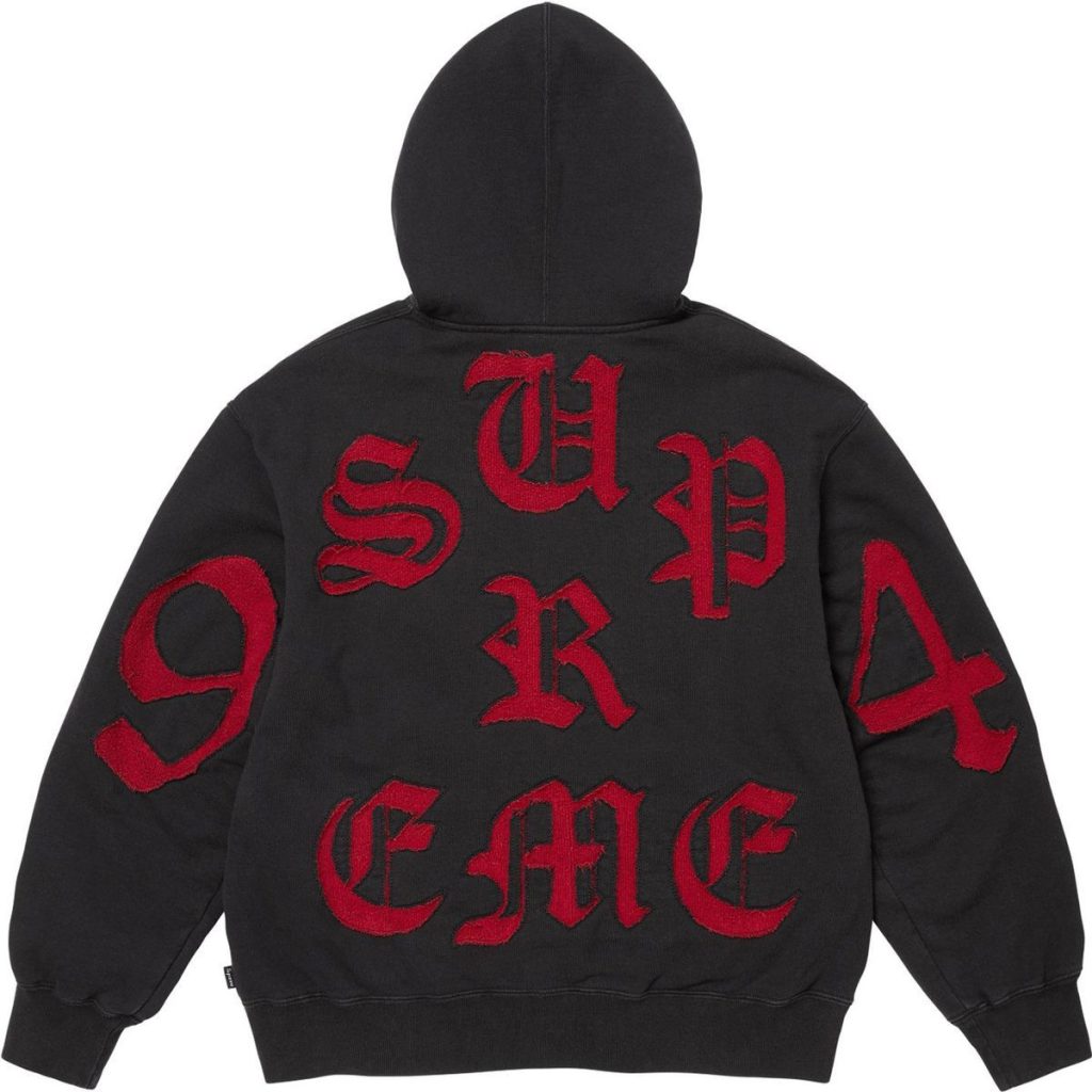 Supreme Classic Hooded Sweatshirt Set Black OKLU20261967