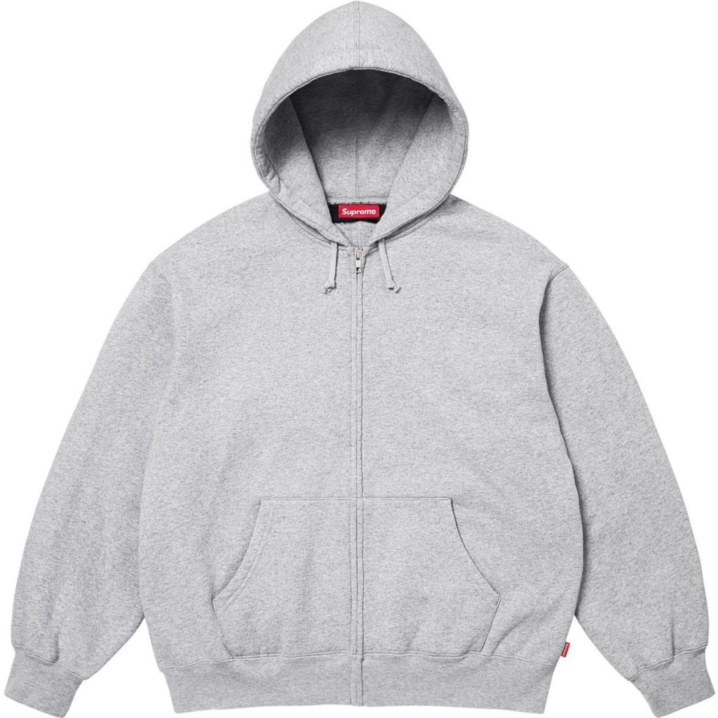 Supreme Classic Hooded Sweatshirt Set Flower Grey OKLU20261968