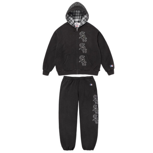 Supreme Hooded Sweatshirt Set Black OKLU20261970