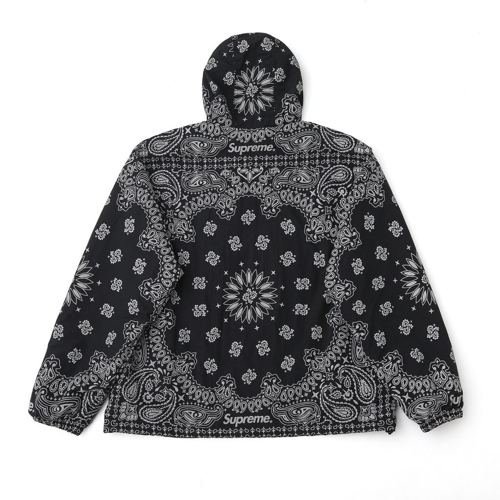 Supreme Co branded Half Zipper Hooded Jacket Set Black OKLU20261971