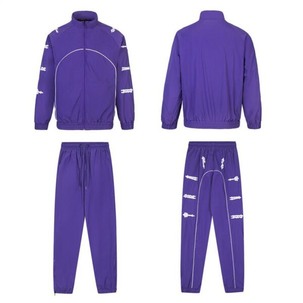 Trapstar stand up collar sport purple suit OKLU20261974