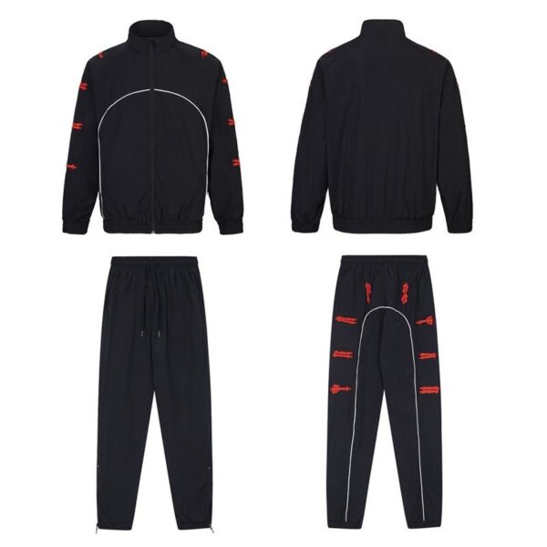 Trapstar Stand up Collar Sport Black Set OKLU20261976