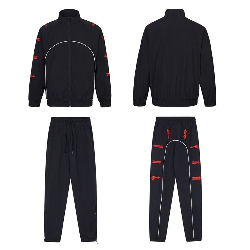 Trapstar Stand up Collar Sport Black Set OKLU20261976