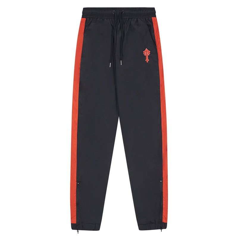 Trapstar Stand up Collar Splicing Sport Black Set OKLU20261978