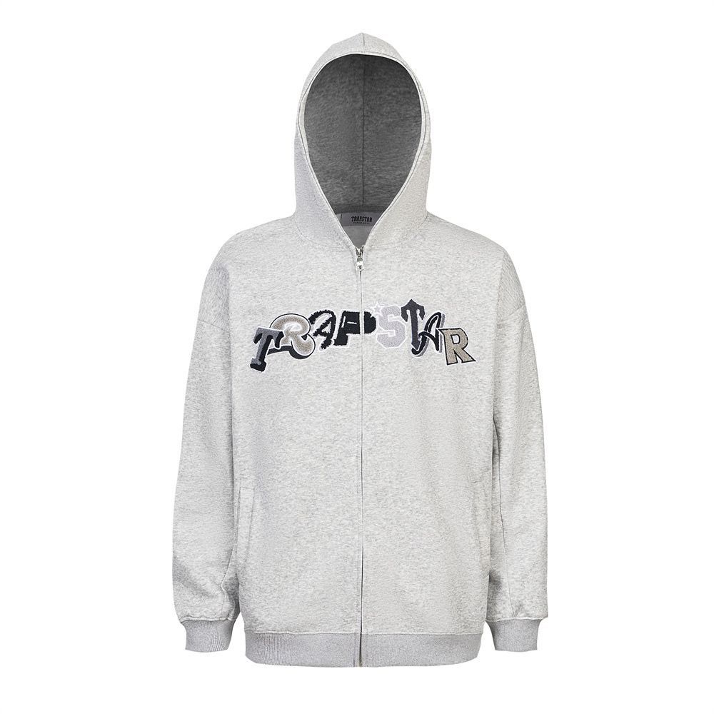 Trapstar hooded cardigan leg tied pants black set OKLU20261984