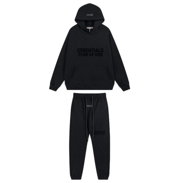 FOG hooded sweatshirt and pants set in black OKLU20262011