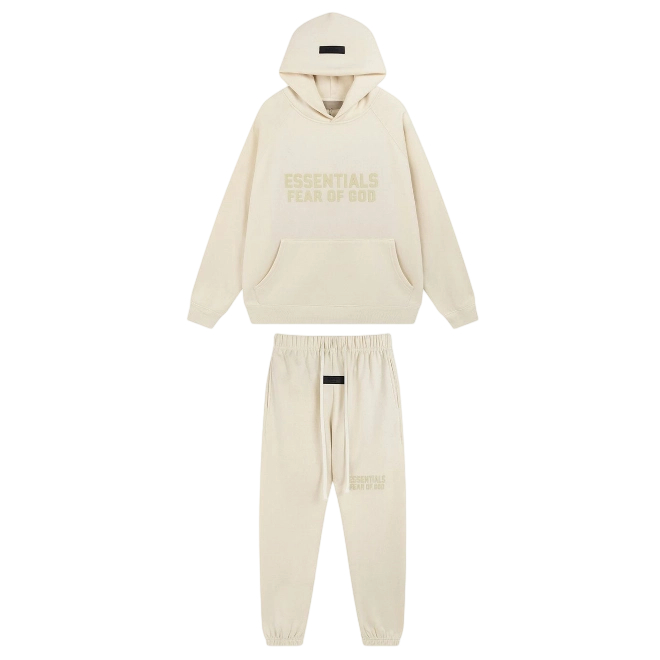 FOG hooded sweatshirt and pants apricot suit OKLU20262012