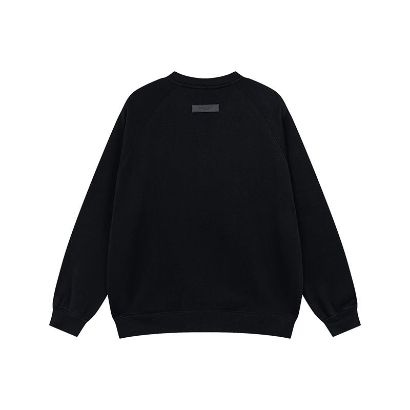 FOG round neck sweatshirt and pants black set OKLU20262015