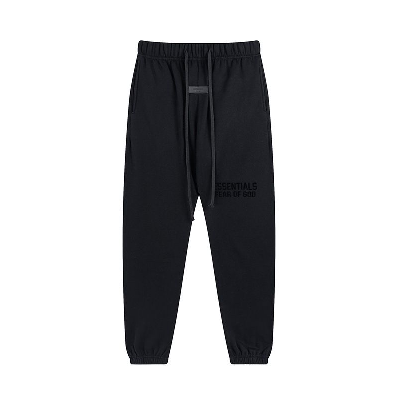 FOG round neck sweatshirt and pants black set OKLU20262015