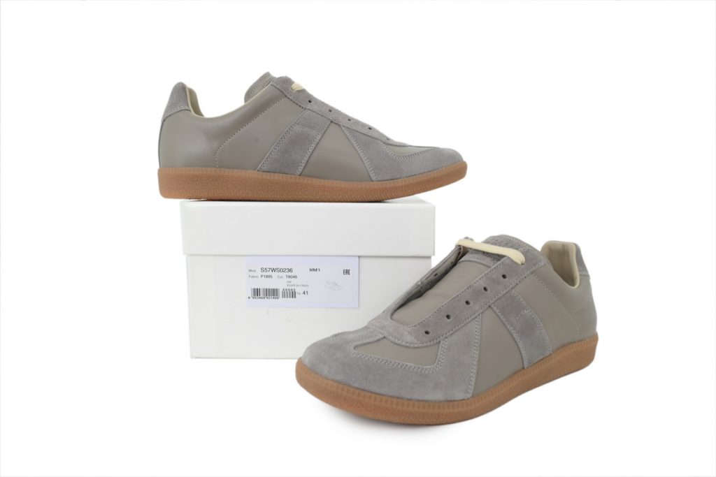 Maison Margiela Replica Leather Suede Grey OKLU2026201
