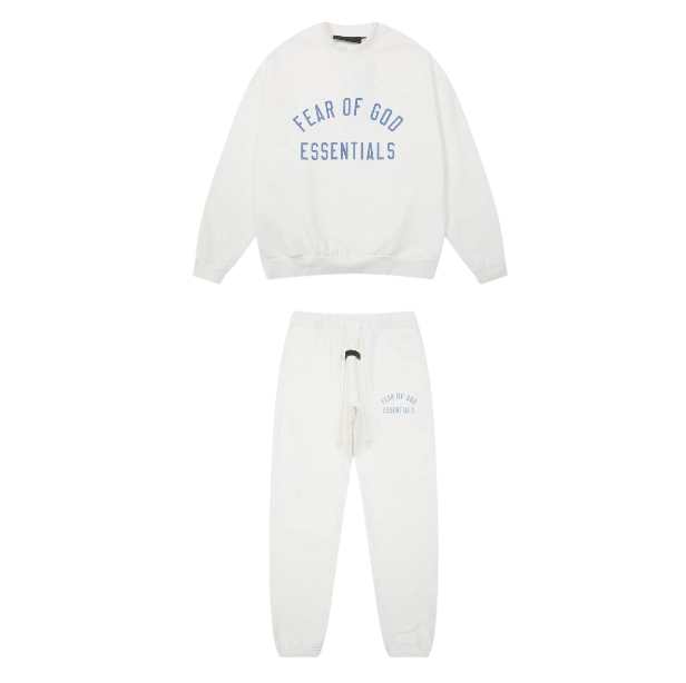 FOG casual round neck sweatshirt ivory white set OKLU20262020