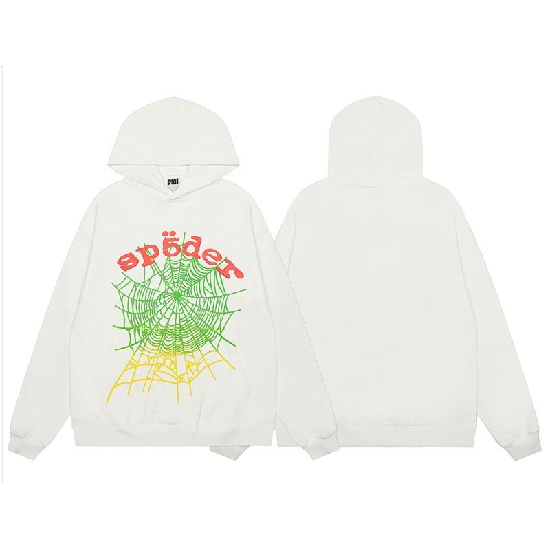 Sp5der Hoodie&Switpant Set Rice White OKLU20262027