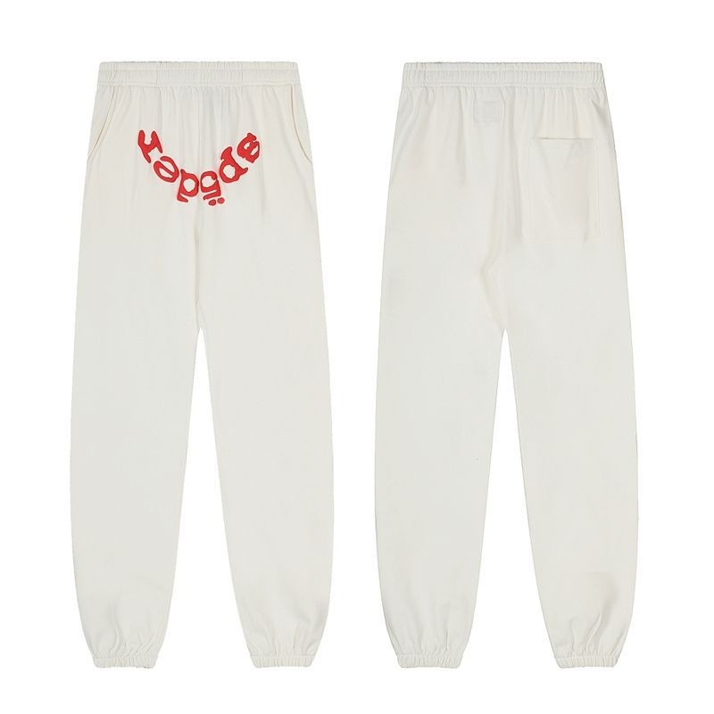 Sp5der Hoodie&Switpant Set Rice White OKLU20262027