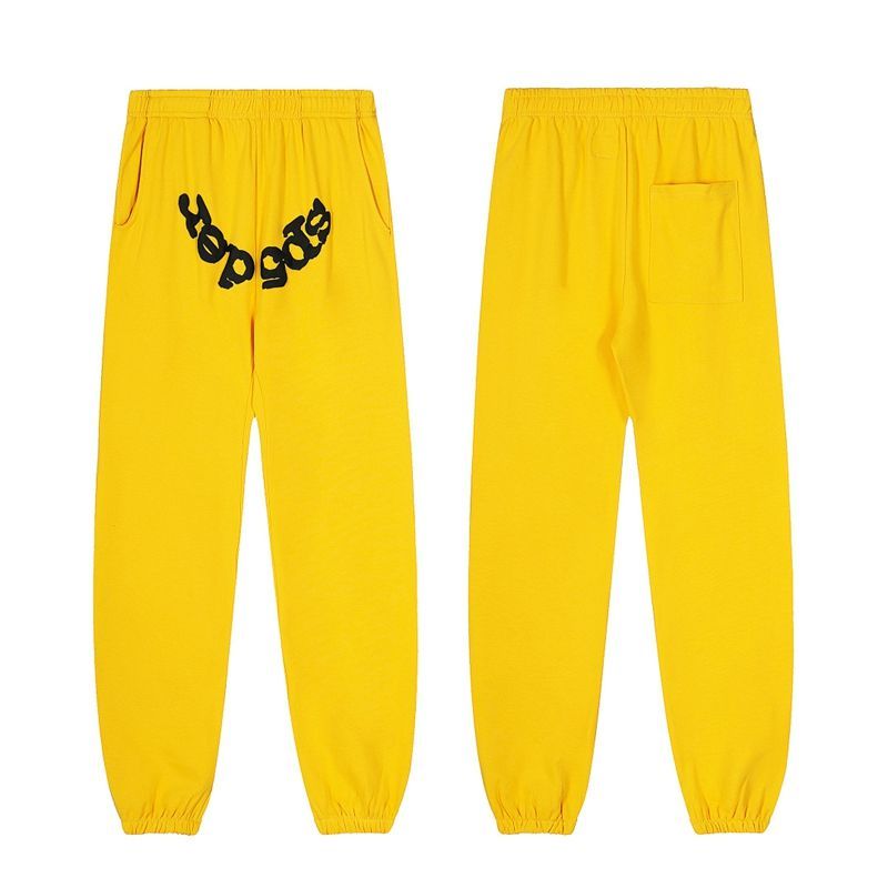 Sp5der Hoodie&Sweatpant Set Yellow OKLU20262028