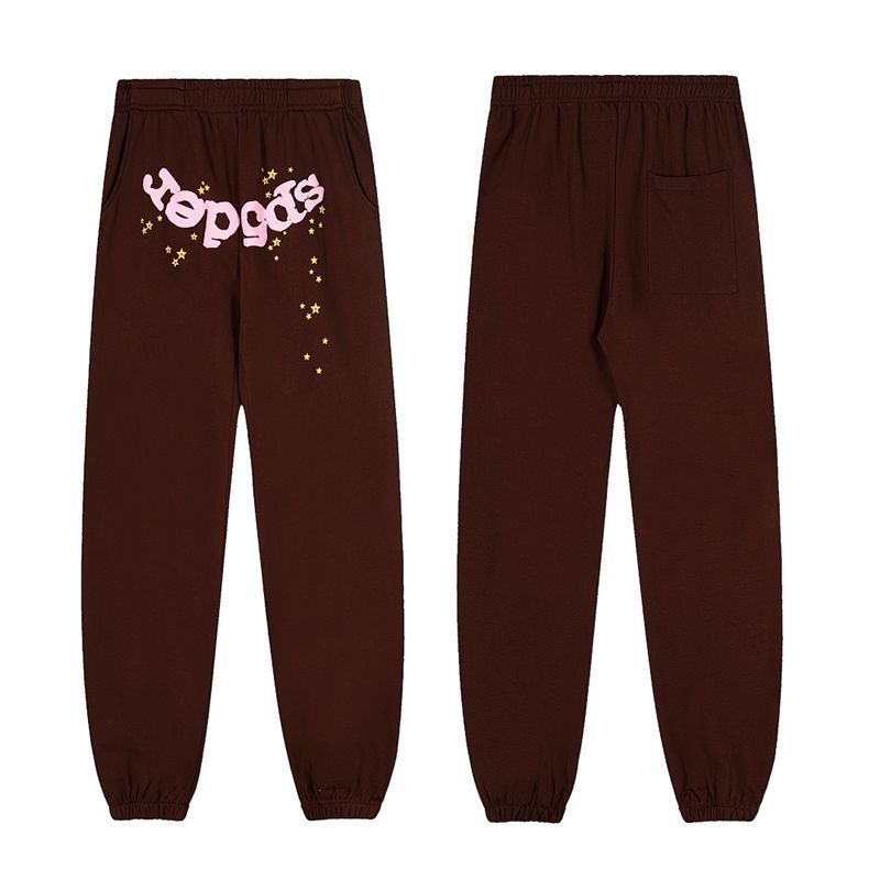 Sp5der Hoodie&Sweatpane Set Wine Red OKLU20262029