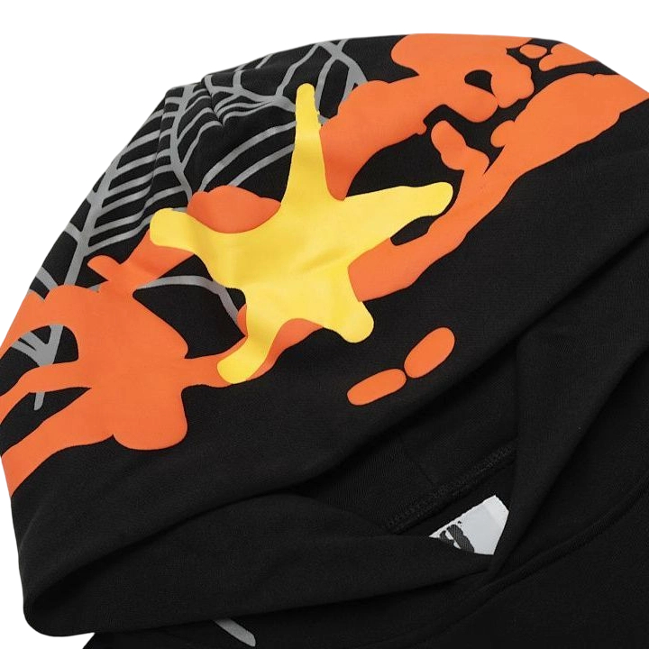 Sp5der Hoodie&Sweatpant Set Black OKLU20262033