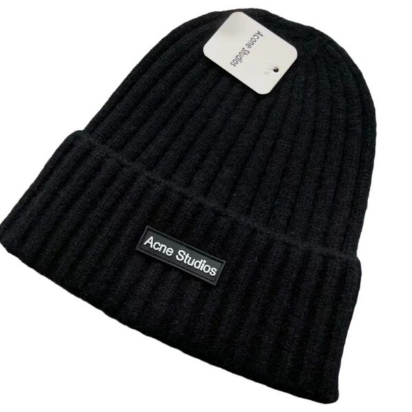 Acne Studies Comfortable Beans Black OKLU20262044