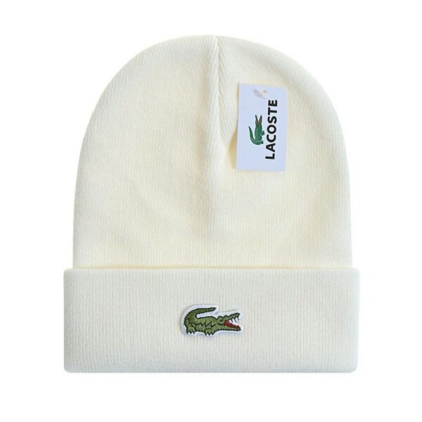 Lacoste Autumn/Winter Warm Beanie White OKLU20262061
