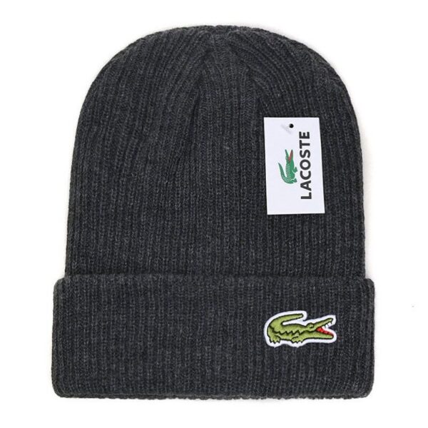 Lacoste Warmth Beanie Grey Black OKLU20262074