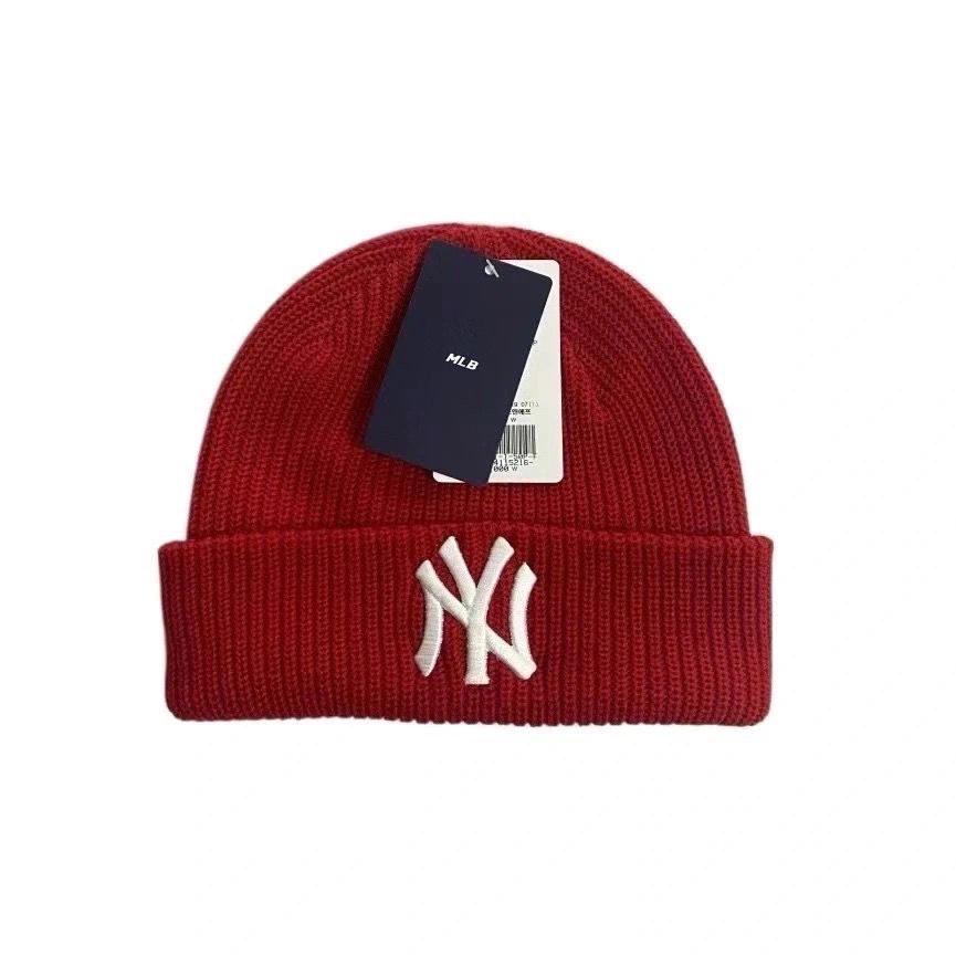Kith New Era for New York Yankees Beanie Red OKLU20262085