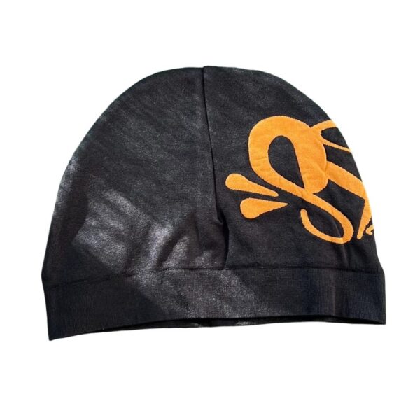 Syna World Big Logo Beanie Black Orange OKLU20262100
