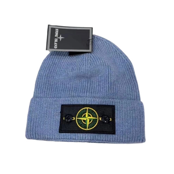Stone Island Knitted Hat Stone Green Blue OKLU20262126