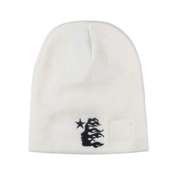 Hellstar Studios Leisure Sports Beanie Hat White OKLU20262138