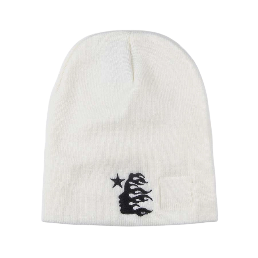 Hellstar Studios Leisure Sports Beanie Hat White OKLU20262138