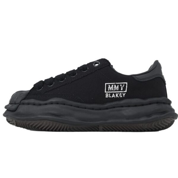 Maison Mihara Yasuhiro Blakey OG Sole Canvas Low Black OKLU2026213