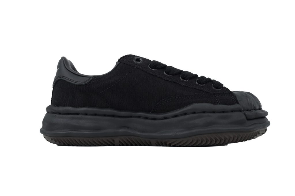 Maison Mihara Yasuhiro Blakey OG Sole Canvas Low Black OKLU2026213