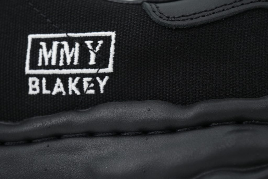 Maison Mihara Yasuhiro Blakey OG Sole Canvas Low Black OKLU2026213