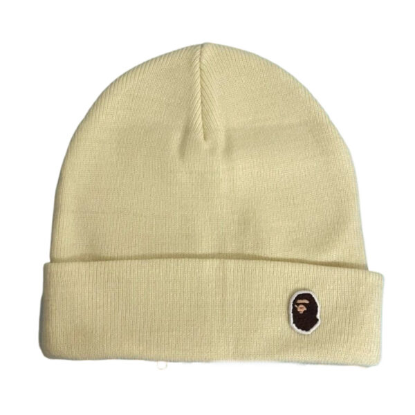 Bape Autumn/Winter New Knitted Hat Rice White OKLU20262147