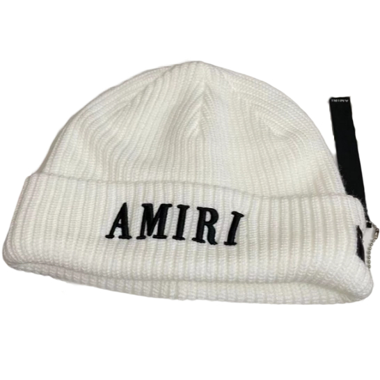 Amiri Hip Hop Beanie Amr White OKLU20262166