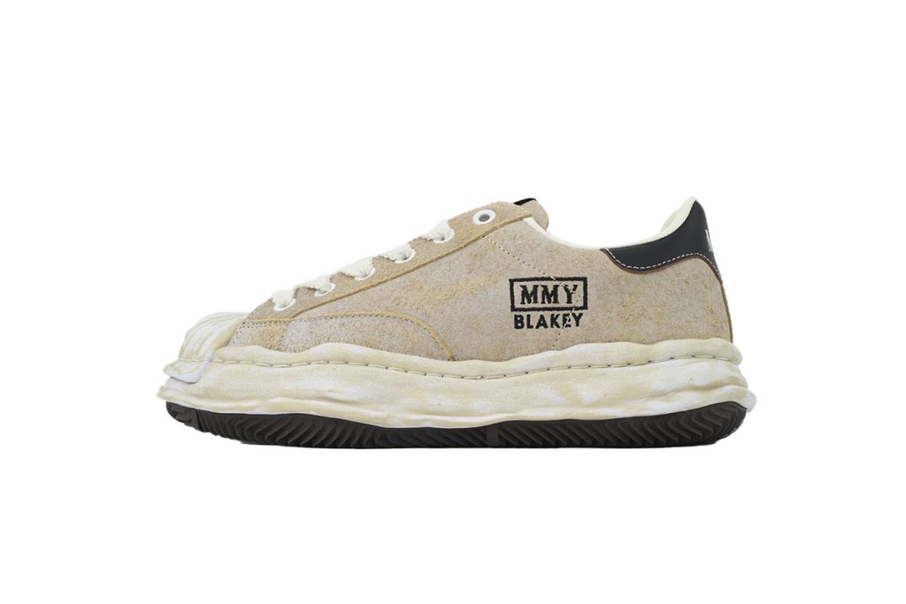 Maison Mihara Yasuhiro Blakey OG Sole Vintage Suede Low White Beige OKLU2026217
