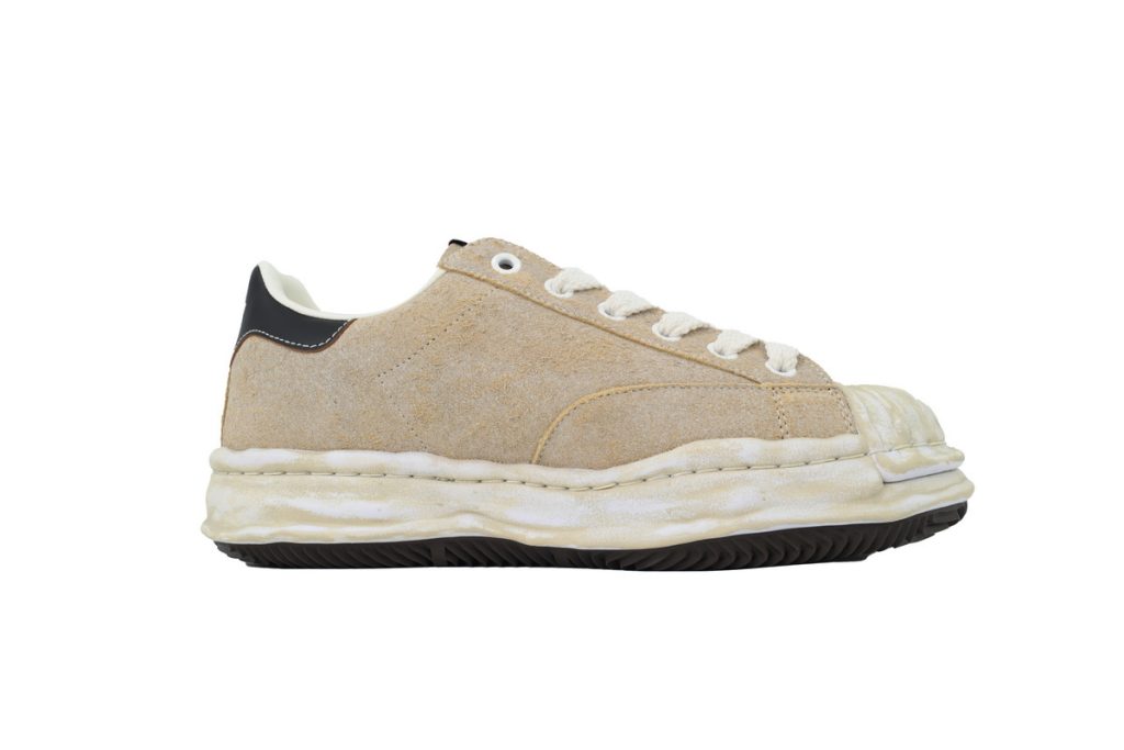 Maison Mihara Yasuhiro Blakey OG Sole Vintage Suede Low White Beige OKLU2026217