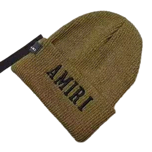 Amiri hip-hop Beanie Amr coffee color OKLU20262181