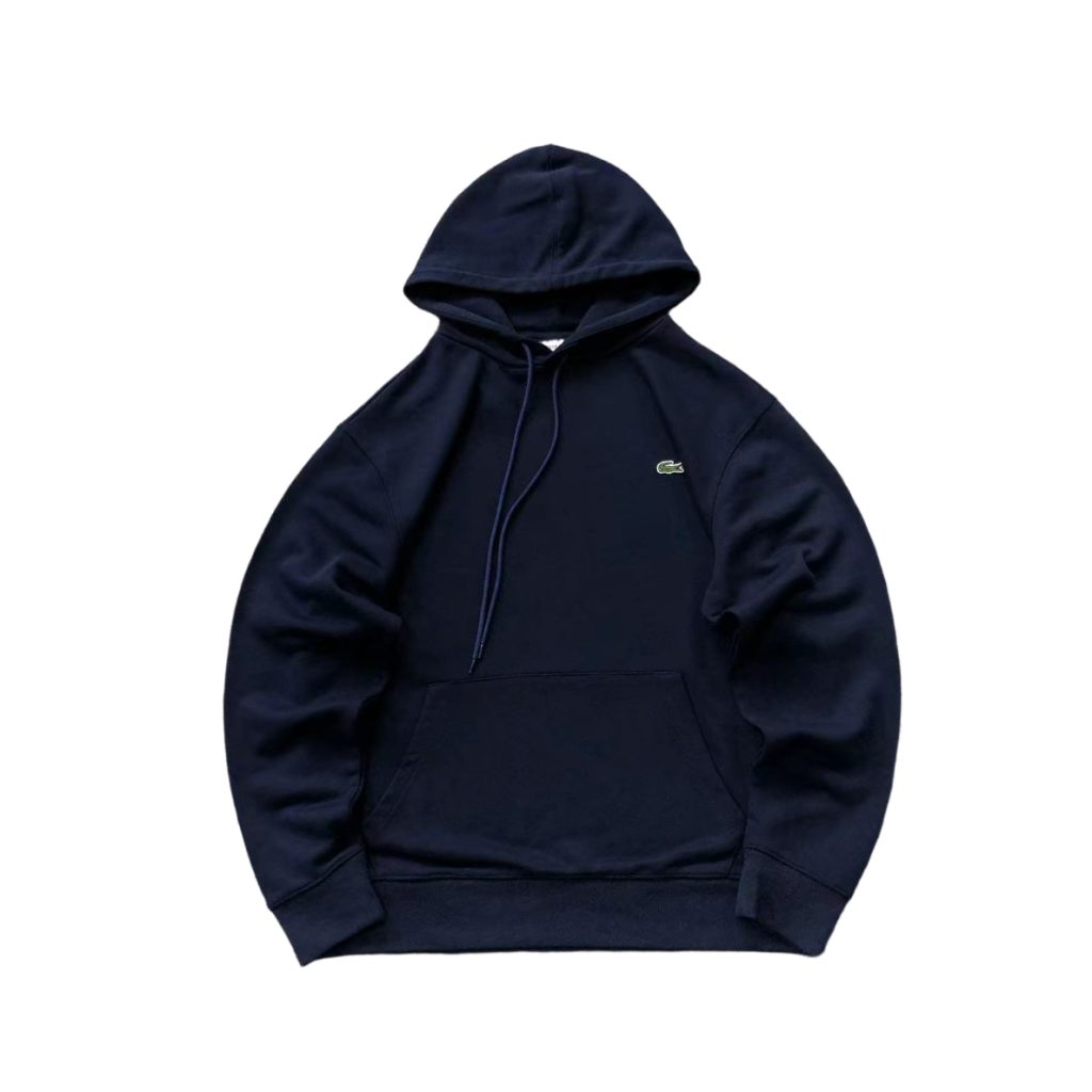 Lacoste hooded sweatshirt and pants set navy blue OKLU20262191