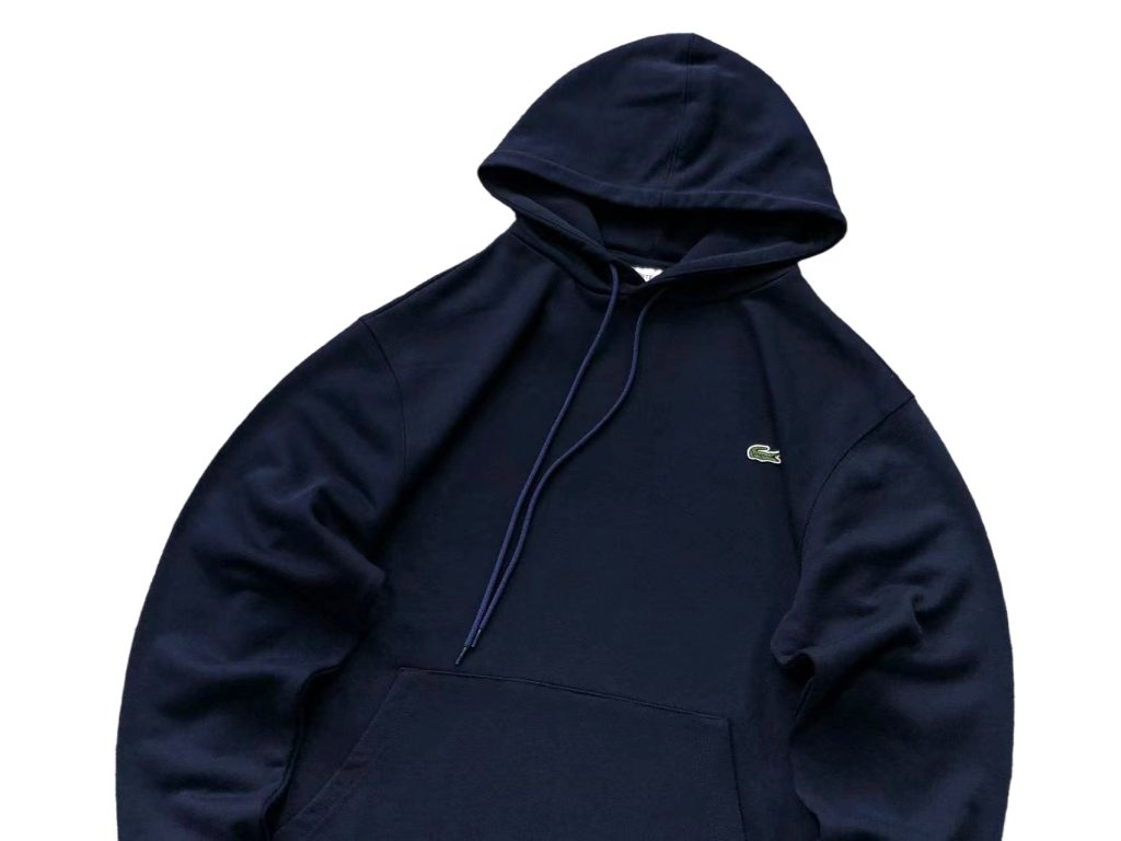 Lacoste hooded sweatshirt and pants set navy blue OKLU20262191