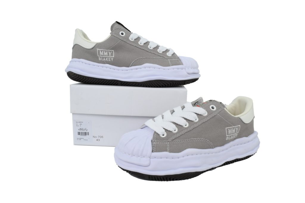 Mihara Yasuhiro Canvas Gray White OKLU2026224
