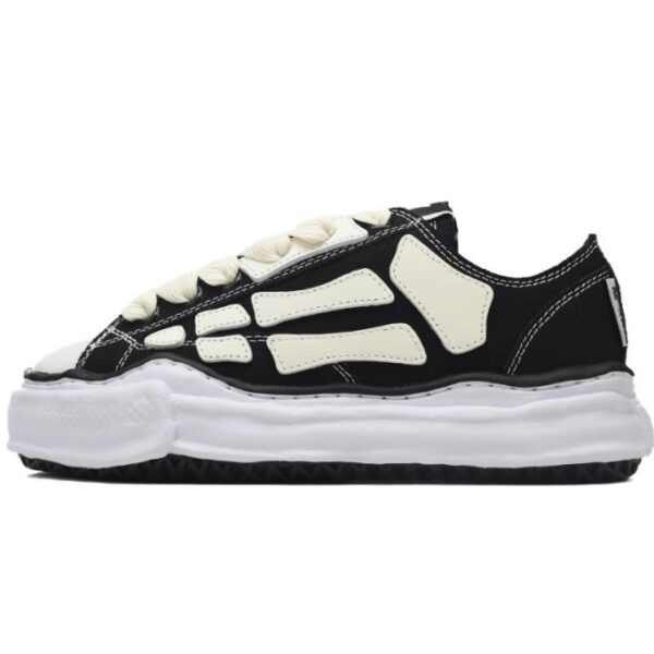 Mihara Yasuhiro x Amiri MMY Bones Skel-Top Low Black OKLU2026228