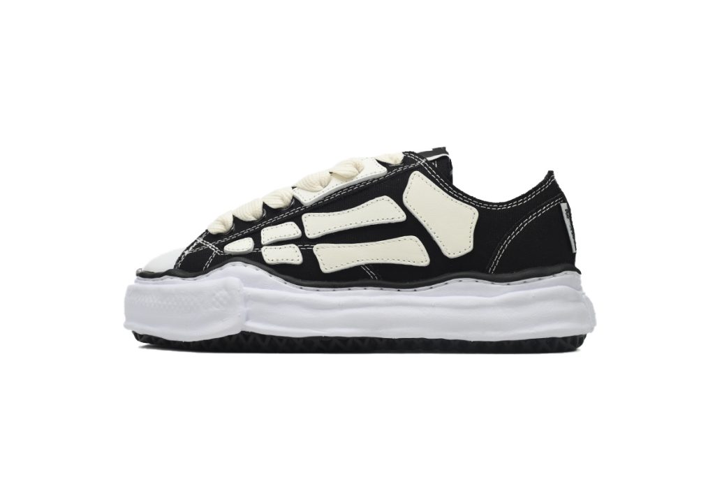 Mihara Yasuhiro x Amiri MMY Bones Skel-Top Low Black OKLU2026228