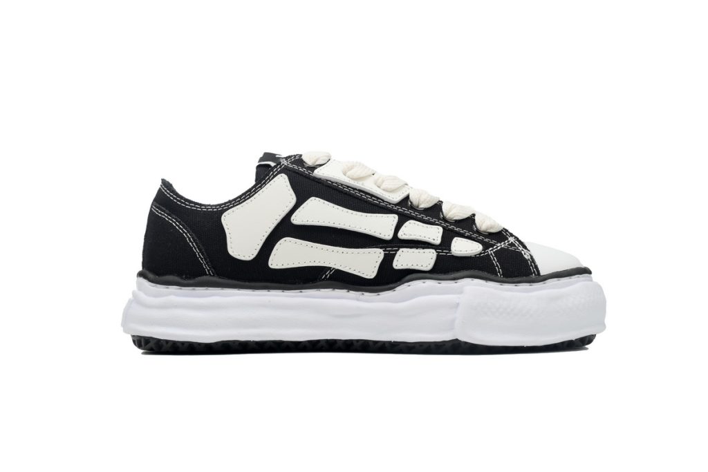 Mihara Yasuhiro x Amiri MMY Bones Skel-Top Low Black OKLU2026228