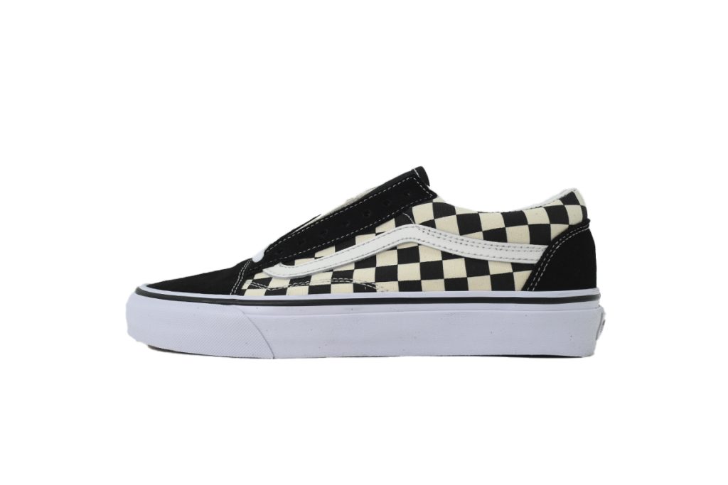 Vans Old Skool Primary Check WhiteBlack OKLU202622