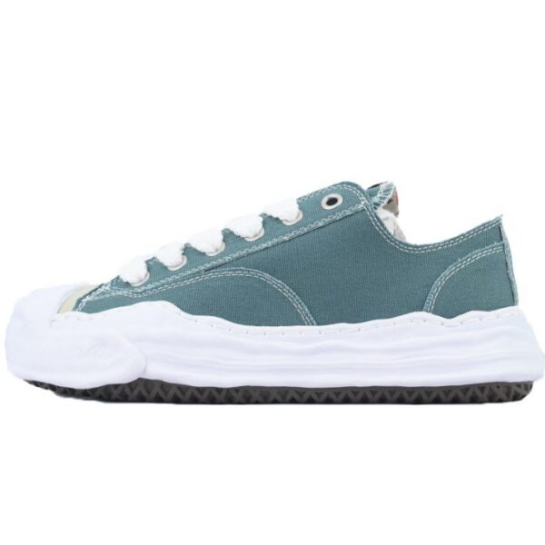 Mihara Yasuhiro Hank OG Sole Canvas Low White Blue OKLU2026230