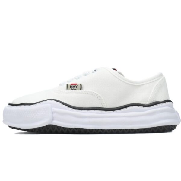Mihara Yasuhiro Baker OG Semelle Toile Basse Blanc OKLU2026235