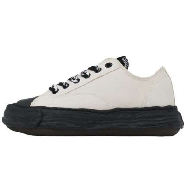 MIHARA YASUHIRO Canvas White Black OKLU2026236