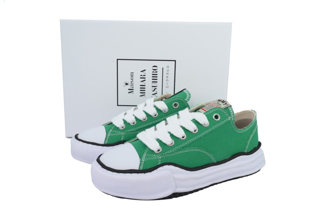 Mihara Yasuhiro Peterson OG Sole Canvas Low Green OKLU2026241