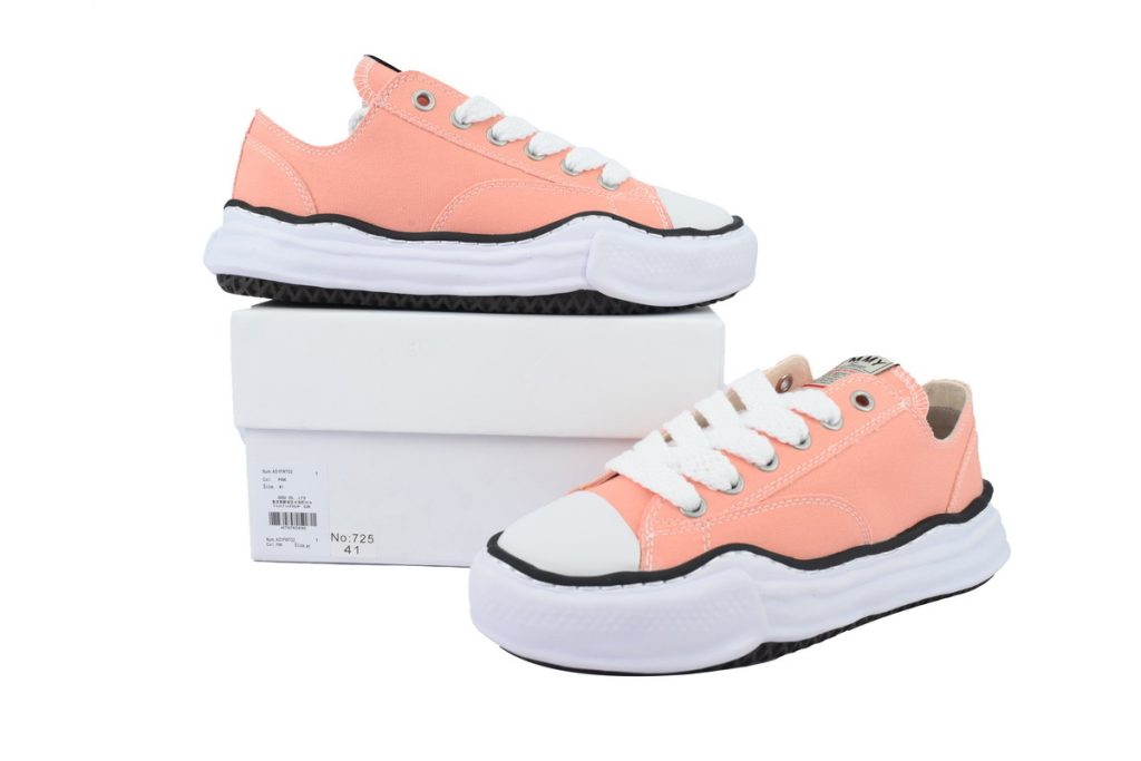 Mihara Yasuhiro Peterson OG Sole Canvas Low Rose OKLU2026242
