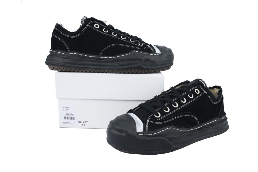MIHARA YASUHIRO Black Gray White OKLU2026254